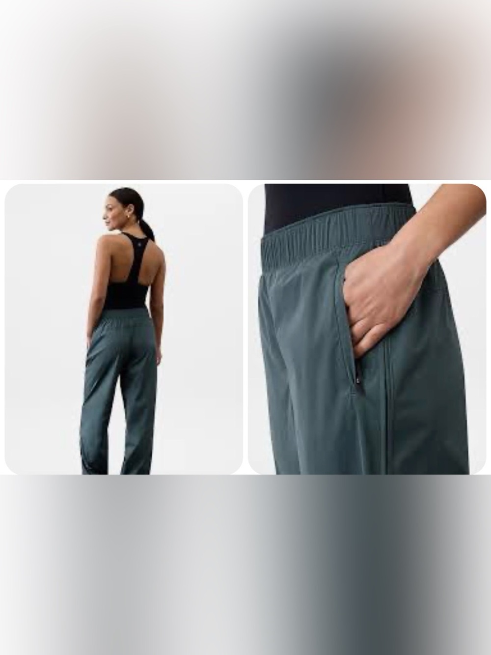 4+ 50% OFF | Athleta Men's Dark Blue Elastic-Waist Jogger Pants - Picture 4 of 9